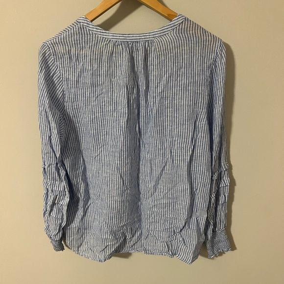 Rails Stripe Linen Caterina Top - Picture 11 of 12